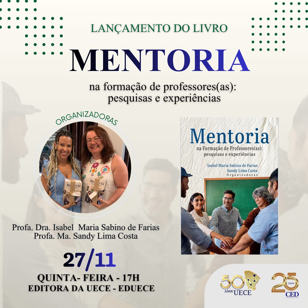 Lancamento livro mentoria